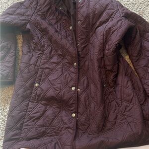 Women's Quilted Jacket in Rich Brown